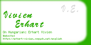 vivien erhart business card
